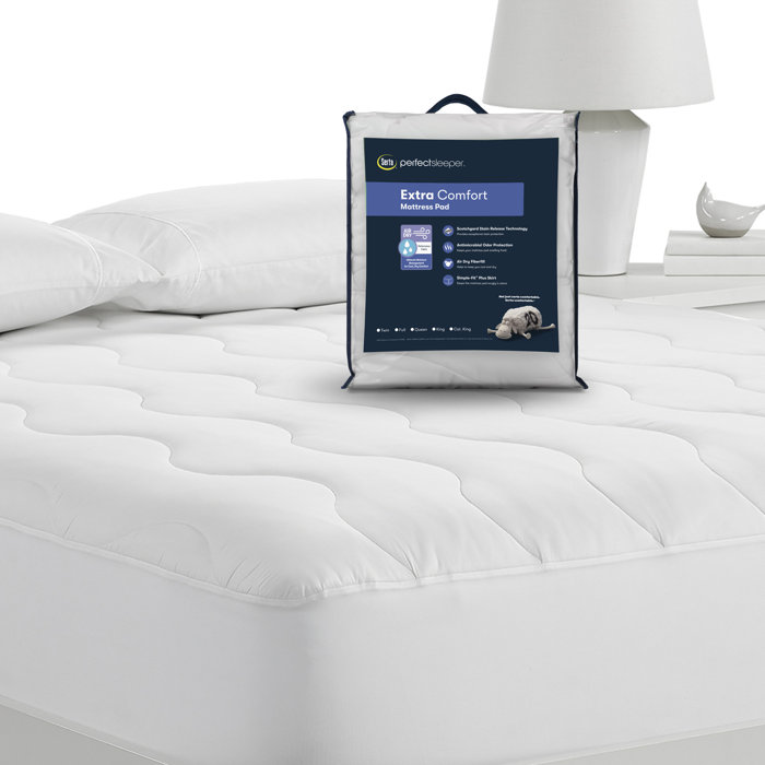 Serta Air Dry Extra Comfort Mattress Pad & Reviews Wayfair